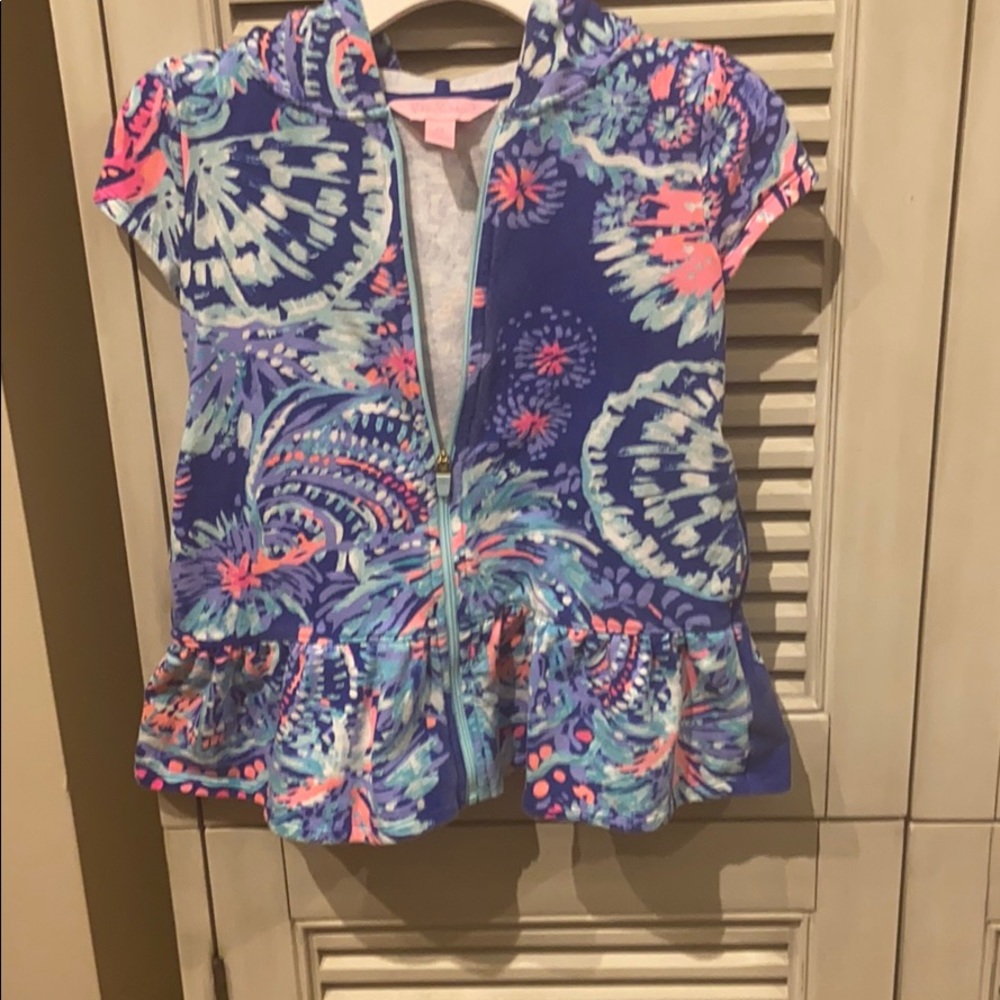 Lilly Pulitzer girls swimsuit cover-up